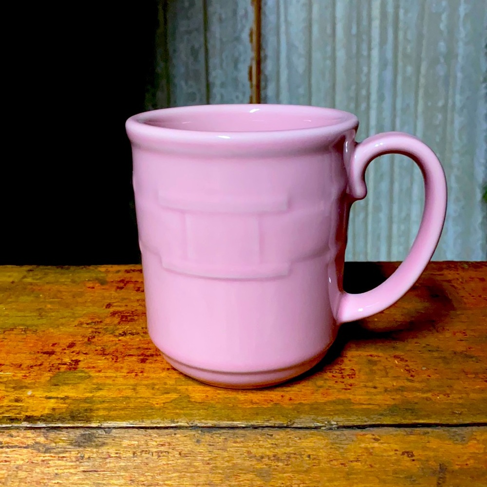 NIB Longaberger Horizon of Hope Breast Cancer Awareness Pink Coffee Mug.